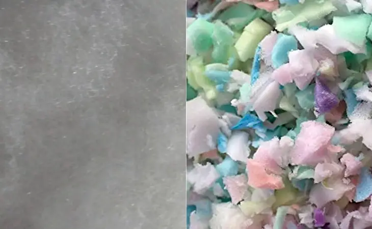 rellenos para varios productos delcron y recorte de hule espuma